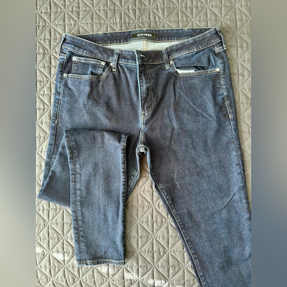 Blue Jeans with Classic Denim Look